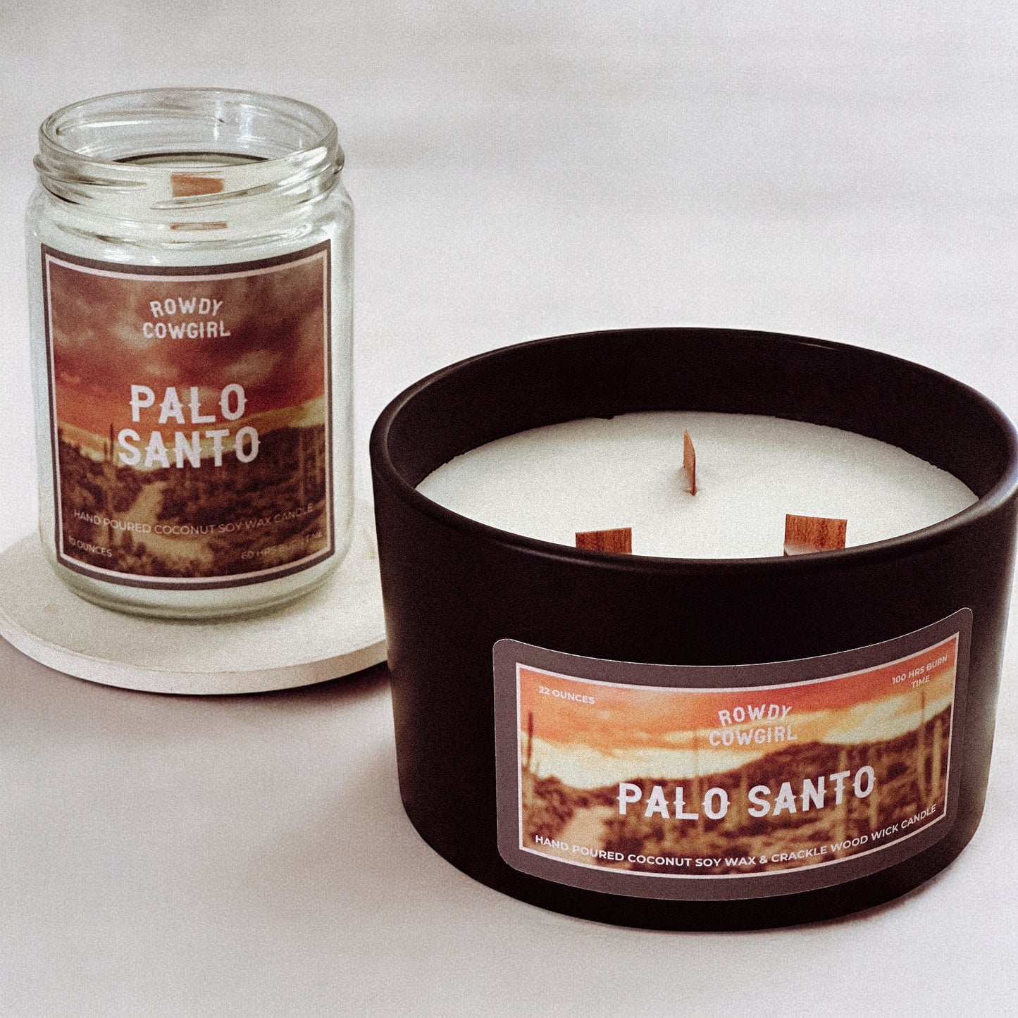 Palo Santo Wood Wick Candle